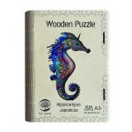 Dřěvěné puzzle - Mořský koník A3