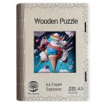 Dřěvěné puzzle - Zmrzlinová exploze A3