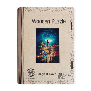 Dďż˝ďż˝vďż˝nďż˝ puzzle - Magickďż˝ mďż˝sto A4