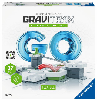 Ravensburger GraviTrax GO Flexible. Kombinierbar mit allen GraviTrax Produktlinien, Starter-Sets, Extensions & Elements, Konstruktionsspielzeug ab 8 J