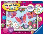 Ravensburger - Malen nach Zahlen 23763 - Fröhliche Schmetterlinge - Kinder ab 7 Jahren