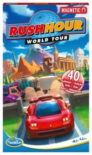ThinkFun - 76544 - Rush Hour World Tour - Das magnetische Reise-Knobelspiel. Perfekt für die Reise und als Geschenk!