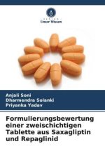 Formulierungsbewertung einer zweischichtigen Tablette aus Saxagliptin und Repaglinid