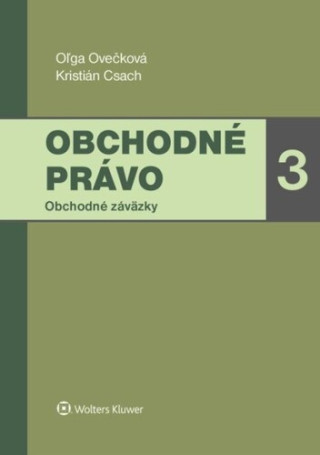 Obchodné právo (Oľga Ovečková,Kristián Csach)(Brožovaná)