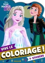 Disney La Reine des Neiges 2 - Vive le coloriage ! (Elsa et Anna)