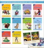 Phonic Books Dandelion Readers Set 3 Units 1-10 Sit on It (Alphabet Code Blending 4 and 5 Sound Words): Decodable Books for Beginner Readers Alphabet