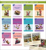 Phonic Books Dandelion Readers Set 1 Units 11-20 (Two-Letter Spellings Sh, Ch, Th, Ng, Qu, Wh, -Ed, -Ing, Le): Decodable Books for Beginner Readers Tw