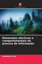Dimens?es afectivas e comportamentais da procura de informaç?o