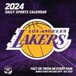 Los Angeles Lakers 2024 Box Calendar