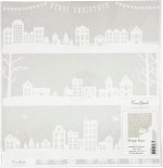 Papier ozdobny Christmas 30,5x30,5cm 180g 3 arkusze edycja limitowana