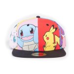 Pokémon snapback cap - Squirtle a Pikachu
