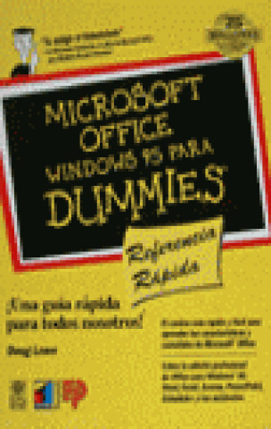 MICROSOFT OFFICE WIN.95 DUMIES REF.RAP.