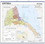 Eritrea, physical / political
