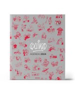 AGENDA 2024 QUINO ENCUADERNADA GRIS