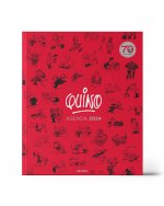 AGENDA 2024 QUINO ENCUADERNADA ROJA