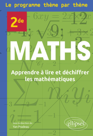 Maths Seconde - Le programme thème par thème