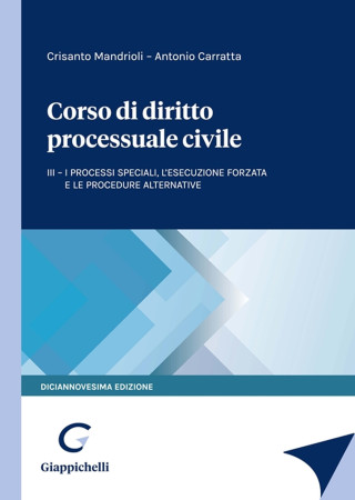 Corso di diritto processuale civile