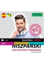 Hiszpański Słuchaj i mów pak3-kurs A1/B1 w. 2