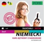 Niemiecki Słuchaj i mów pak3-kurs a1/b1
