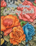 Vintage Flowers Coloring Book