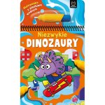 Malowanka z pisakiem wodnym. Niezwykłe dinozaury