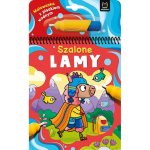 Malowanka z pisakiem wodnym. Szalone lamy