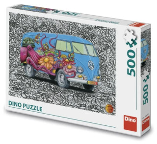 Puzzle 500 Hippies VW