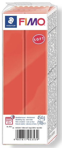 FIMO soft 454 g - ďż˝ervenďż˝