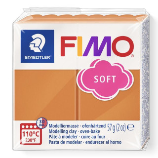 FIMO soft 57g - koňaková