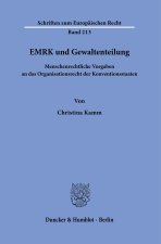 EMRK und Gewaltenteilung.