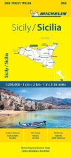 Michelin Map Italy: Sicilia 365