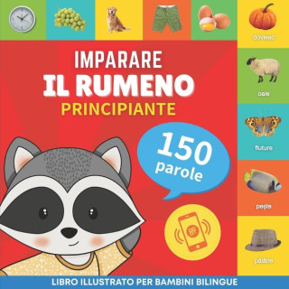 Imparare il rumeno - 150 parole con pronunce - Principiante: Libro illustrato per bambini bilingue