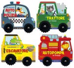 Brum brum: Il trattore di Teddy-L’autopompa di Freddy-L’auto della polizia di Foxy-L’escavatore di Danny