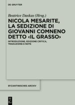 Nicola Mesarite, La Sedizione di Giovanni Comneno detto 'il Grasso'