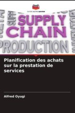 Planification des achats sur la prestation de services