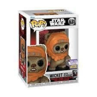 Funko POP Movie: Star Wars - Wicket with Slingshot (San Diego Comic Con Shared Exclusives)