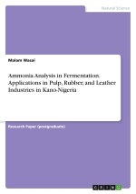 Ammonia Analysis in Fermentation. Applications in Pulp, Rubber, and Leather Industries in Kano-Nigeria