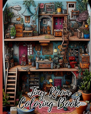 Tiny Room Coloring Book