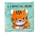 libro del bebè con alette. Tigre