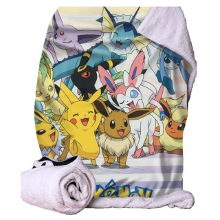 Pďż˝ehoz Pokemon Evee 100x150 cm