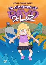 El comienzo de rayo de luz