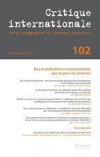Critique Internationale 102