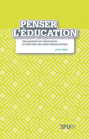PENSER L'EDUCATION, NO 53