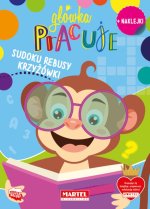 Główka pracuje. Sudoku, rebusy, krzyżówki z naklejkami