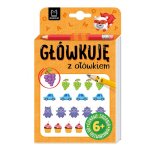 Główkuję z ołówkiem 6+. Książeczka pomarańczowa