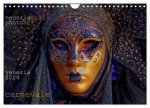 neunziggrad I photoart: venezia carnevale (Wandkalender 2024 DIN A4 quer), CALVENDO Monatskalender