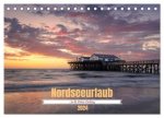 Nordseeurlaub in St. Peter-Ording (Tischkalender 2024 DIN A5 quer), CALVENDO Monatskalender