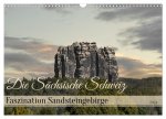 Die Sächsische Schweiz / Faszination Sandsteingebirge (Wandkalender 2024 DIN A3 quer), CALVENDO Monatskalender