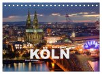 Cologne - Köln (Tischkalender 2024 DIN A5 quer), CALVENDO Monatskalender