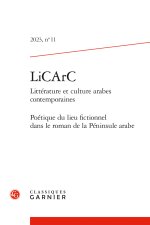 Licarc 2023, n  11 - poétique du lieu fictionnel dans le roman de la péninsule a